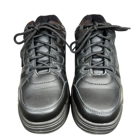 Worx X Red Wing 6550 Black Leather Safety Toe Lace Up Oxford Size US 7.5 main image 8